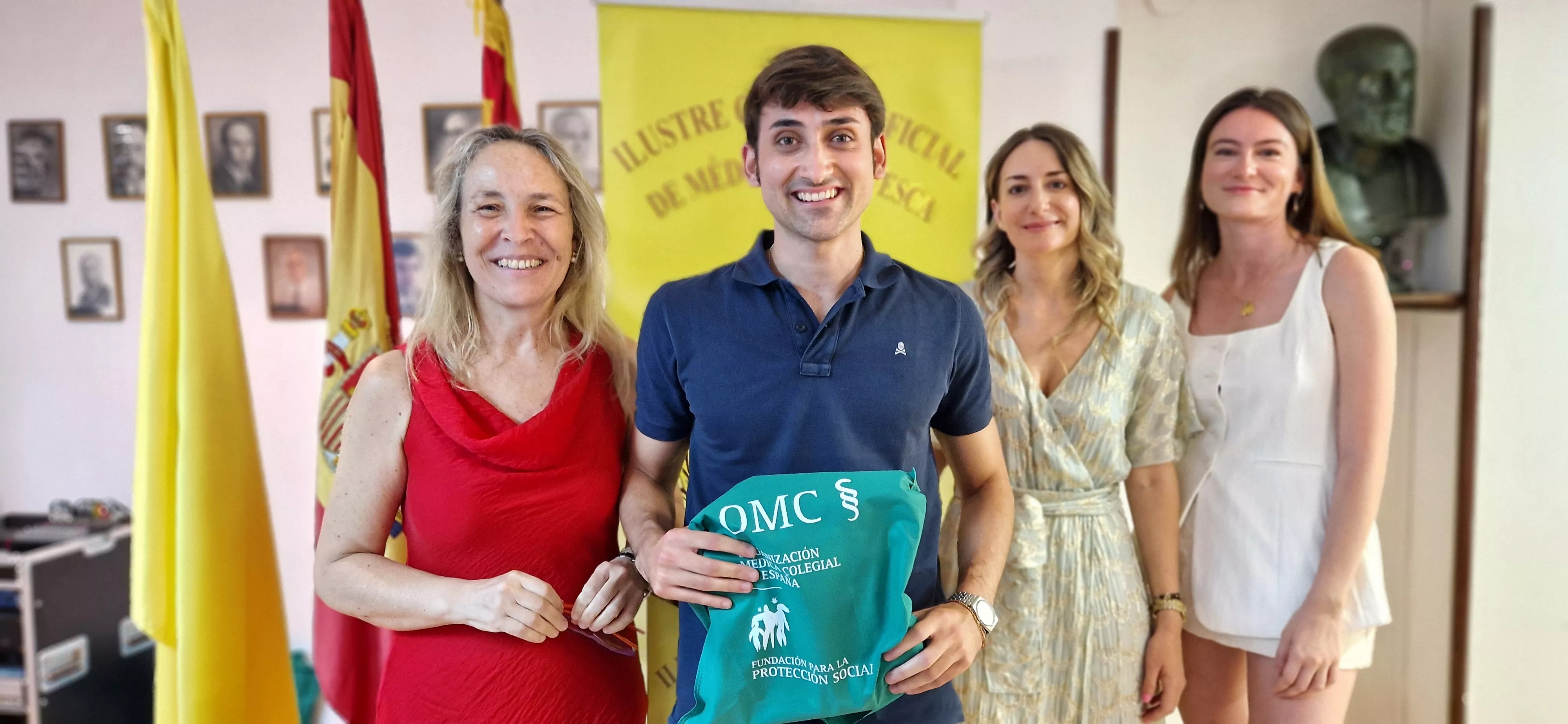 Fiesta anual del Colegio Oficial de Médicos de Huesca. Foto Myriam Martínez