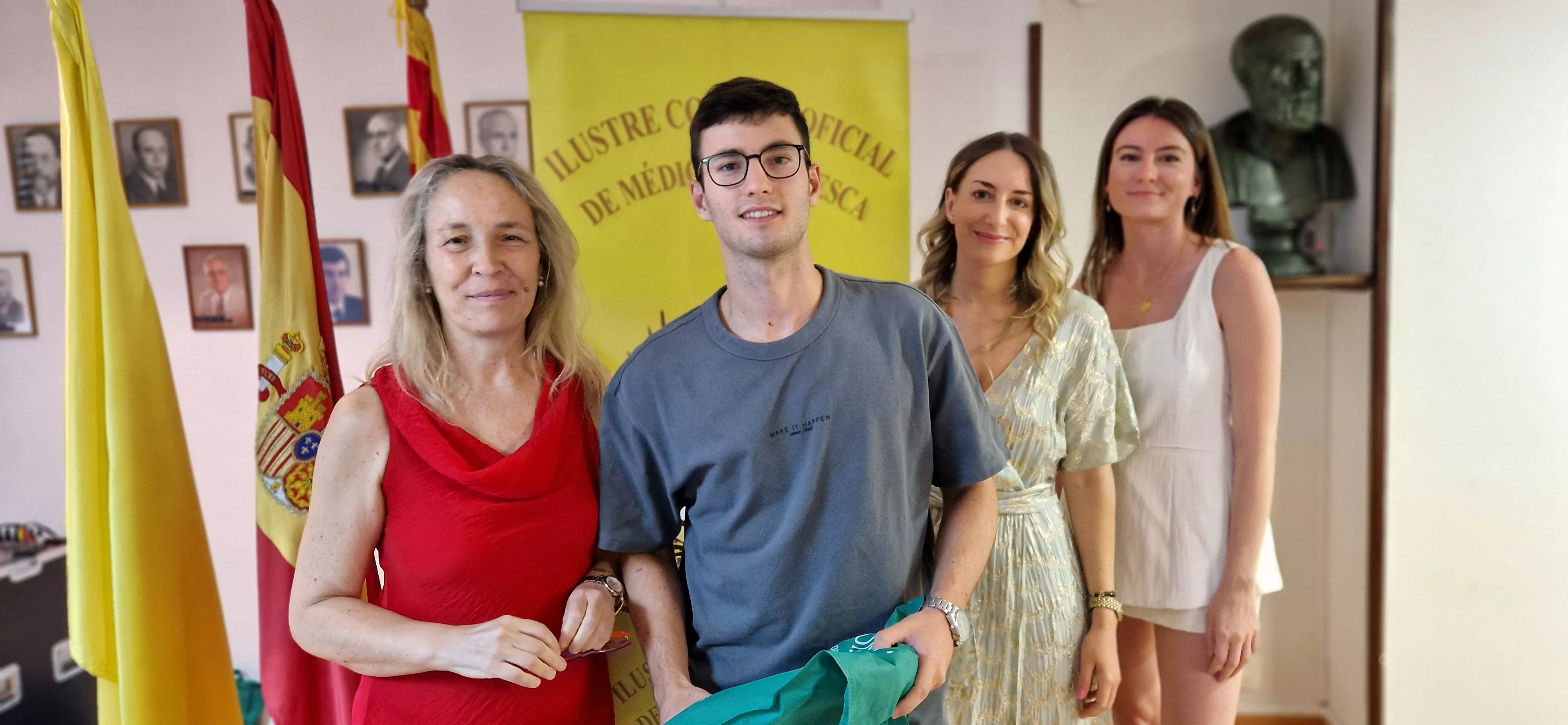 Fiesta anual del Colegio Oficial de Médicos de Huesca. Foto Myriam Martínez