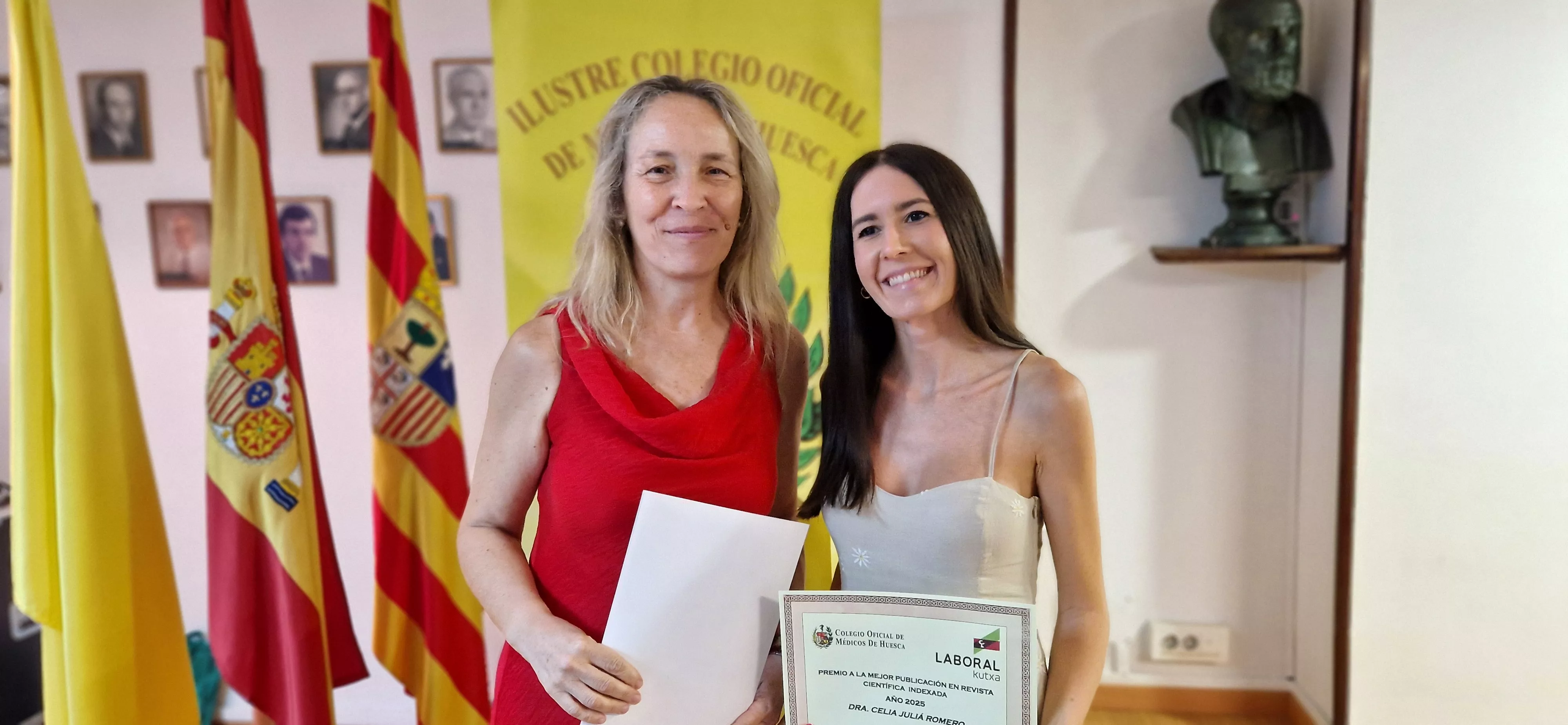 Fiesta anual del Colegio Oficial de Médicos de Huesca. Foto Myriam Martínez