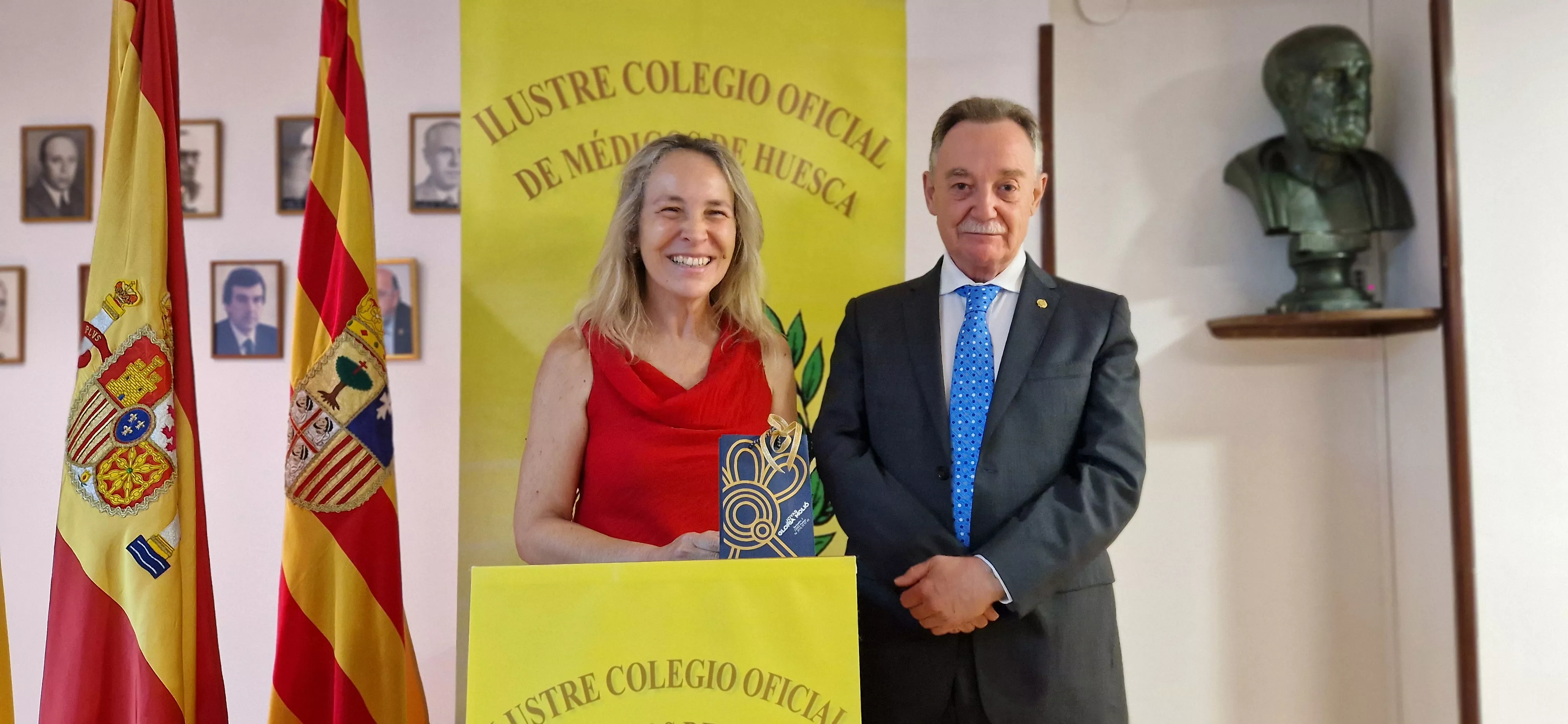 Fiesta anual del Colegio Oficial de Médicos de Huesca. Foto Myriam Martínez