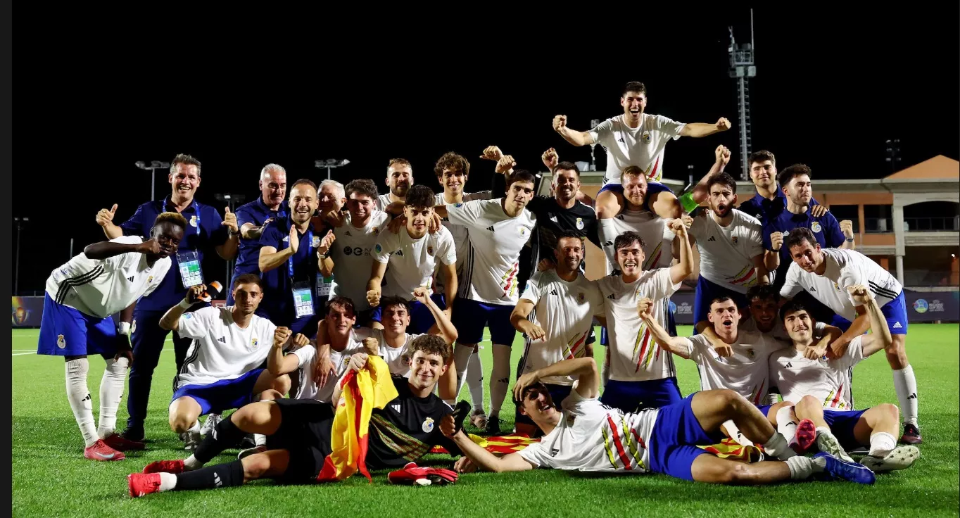 La Selección Aragonesa jugará este martes por el título de la Copa Regiones UEFA.