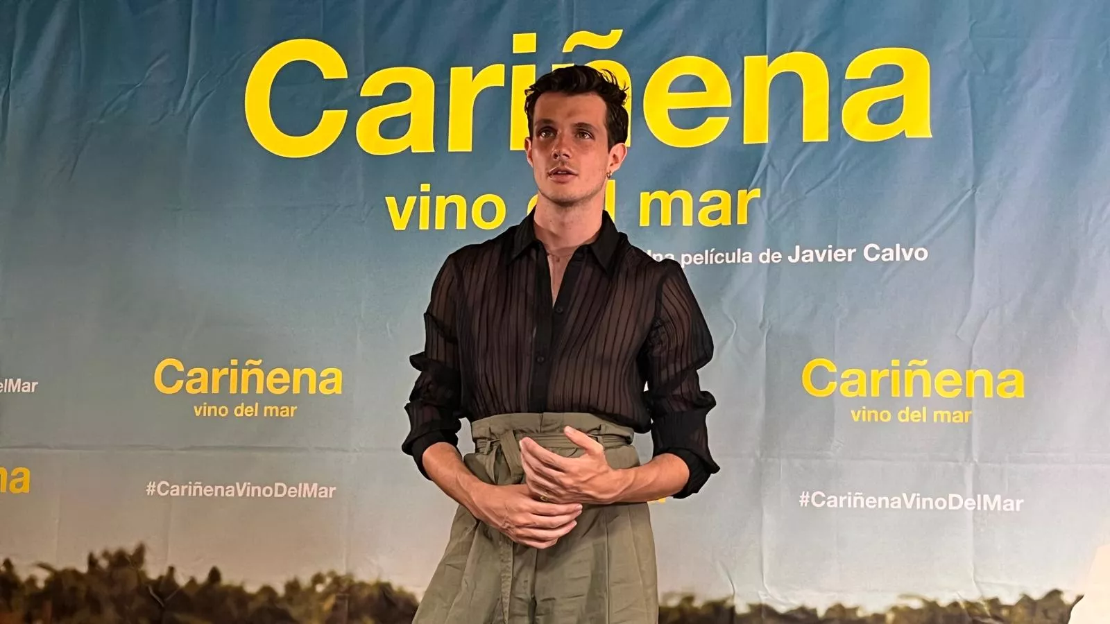 Preestreno de ‘Cariñena, vino del mar’ en el teatro Olimpia de Huesca. Foto Mercedes Manterola