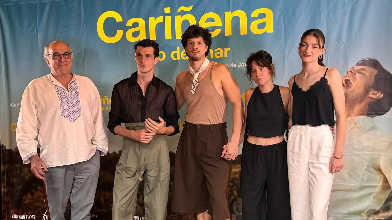 Preestreno de ‘Cariñena, vino del mar’ en el teatro Olimpia de Huesca. Foto Mercedes Manterola