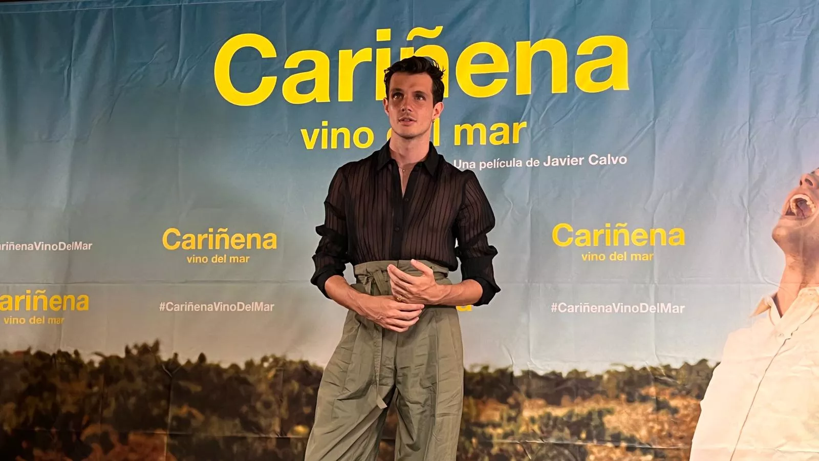 Preestreno de ‘Cariñena, vino del mar’ en el teatro Olimpia de Huesca. Foto Mercedes Manterola