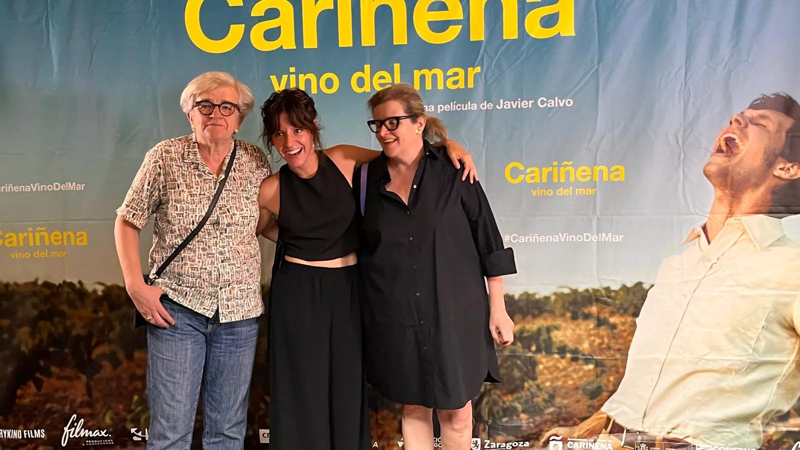 Preestreno de ‘Cariñena, vino del mar’ en el teatro Olimpia de Huesca. Foto Mercedes Manterola