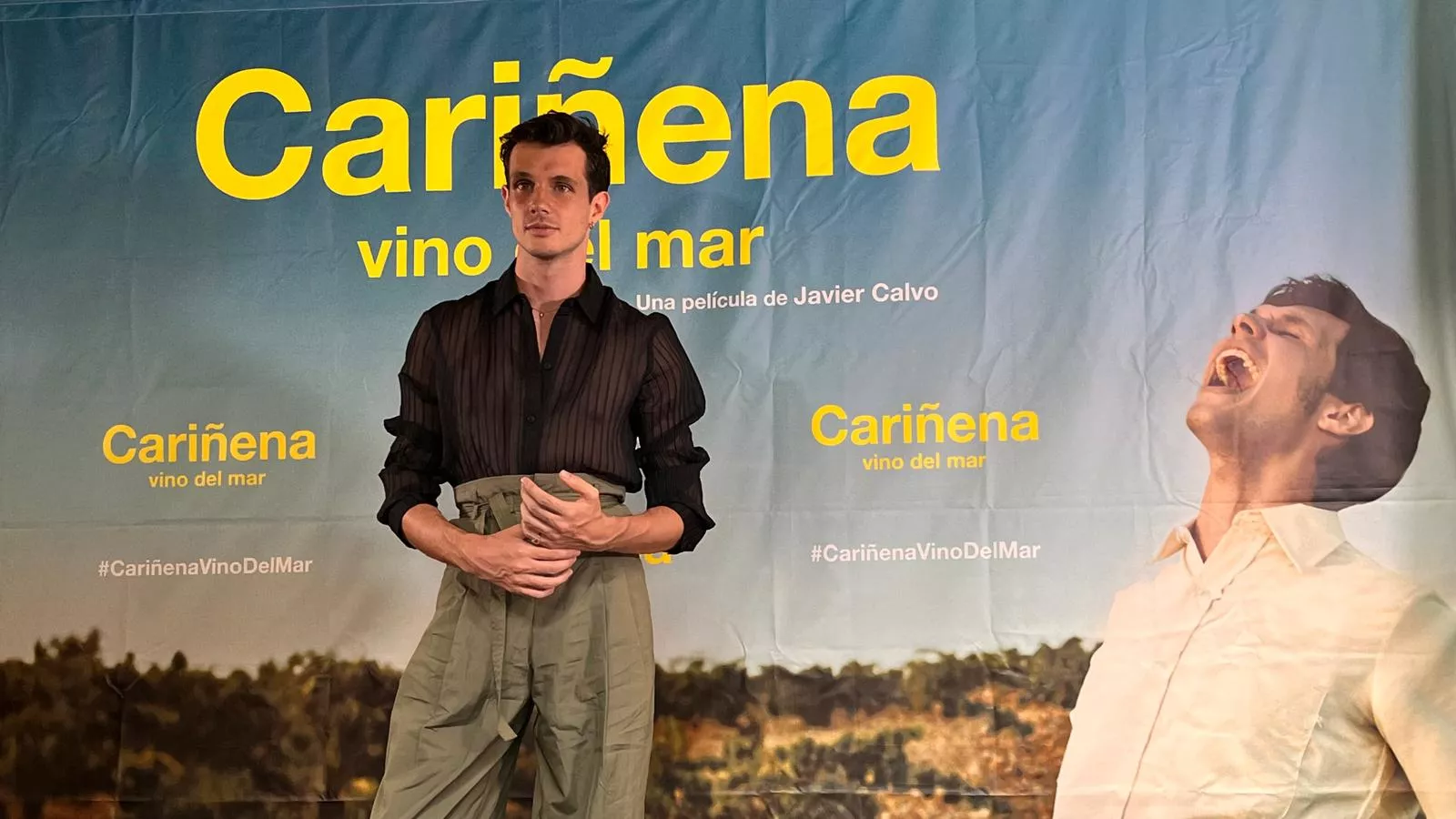 Preestreno de ‘Cariñena, vino del mar’ en el teatro Olimpia de Huesca. Foto Mercedes Manterola