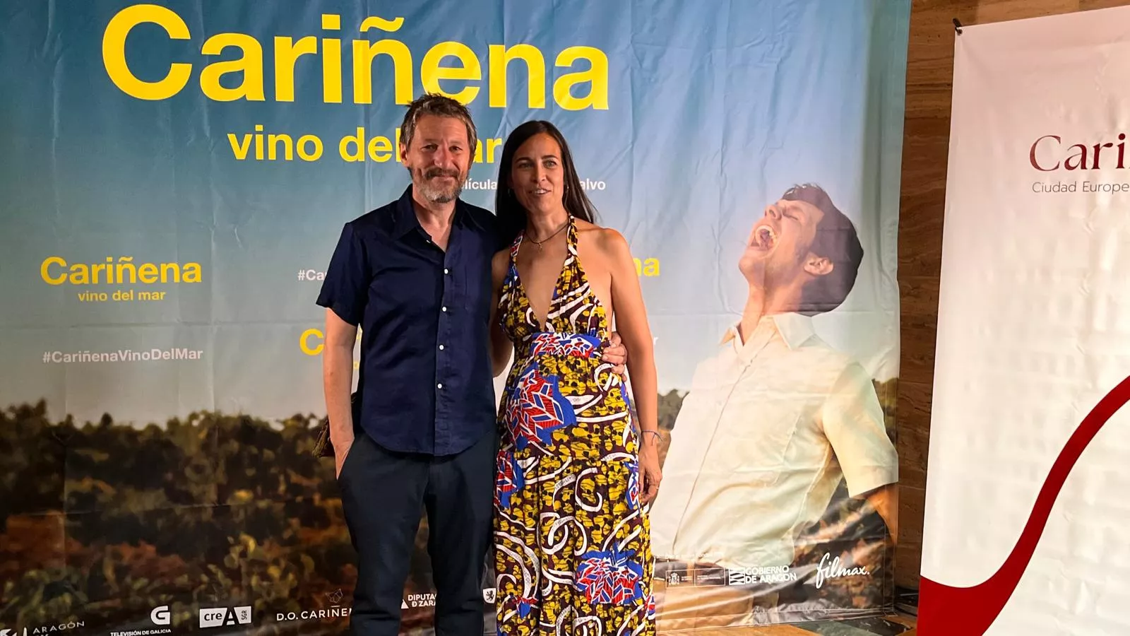 Preestreno de ‘Cariñena, vino del mar’ en el teatro Olimpia de Huesca. Foto Mercedes Manterola