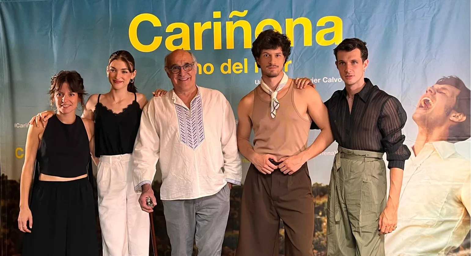 Preestreno de ‘Cariñena, vino del mar’ en el teatro Olimpia de Huesca. Foto Mercedes Manterola