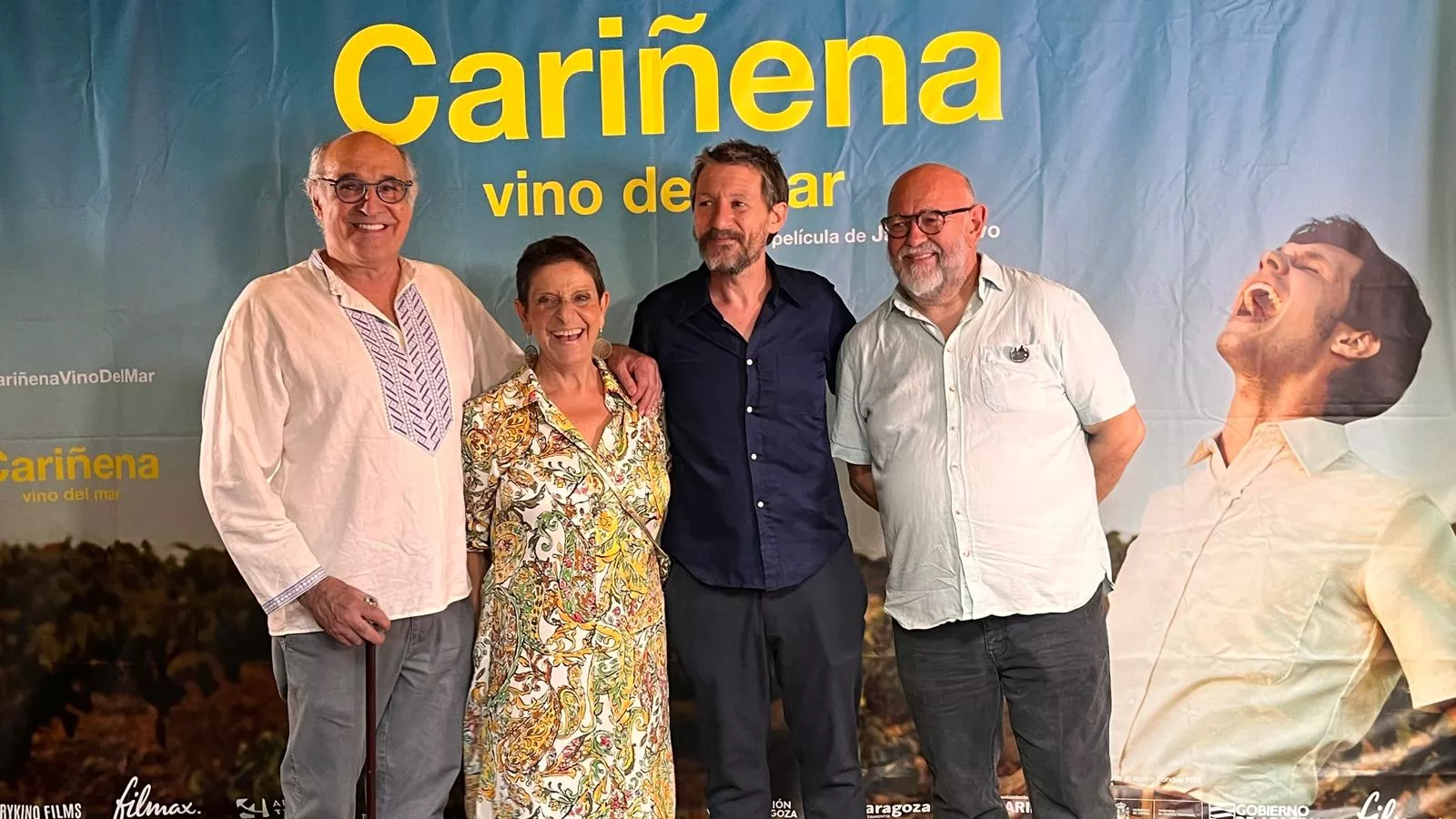 Preestreno de ‘Cariñena, vino del mar’ en el teatro Olimpia de Huesca. Foto Mercedes Manterola
