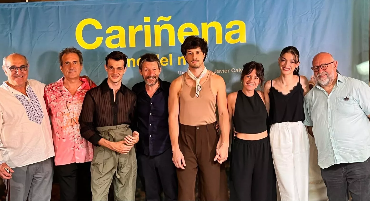 Preestreno de ‘Cariñena, vino del mar’ en el teatro Olimpia. Foto Mercedes Manterola Preestreno de ‘Cariñena, vino del mar’ en el teatro Olimpia. Foto Mercedes Manterola