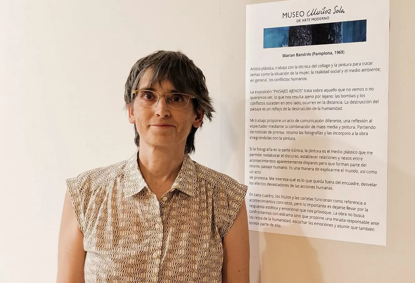 Exposición “Paisajes Ajenos” de Marian Bandrés en Tudela.