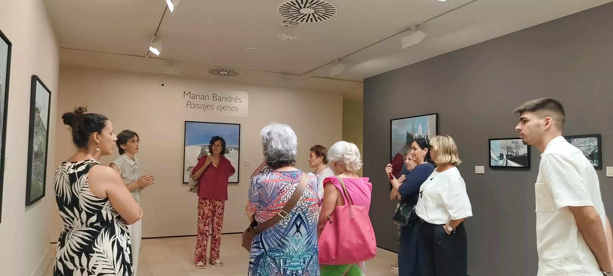 Exposición “Paisajes Ajenos” de Marian Bandrés en Tudela.