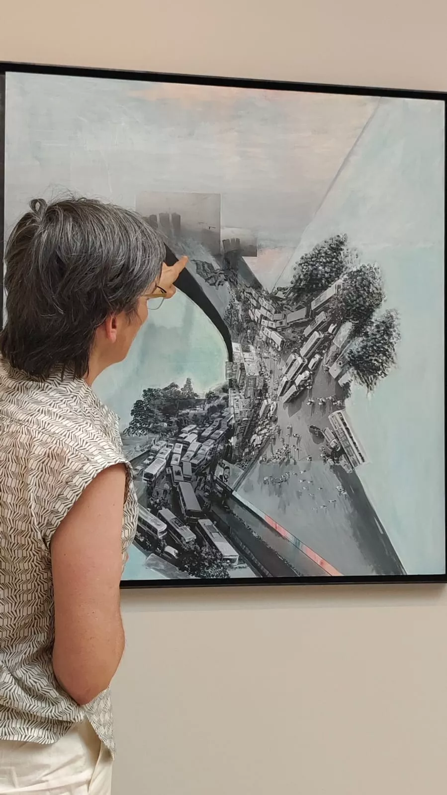 Exposición “Paisajes Ajenos” de Marian Bandrés en Tudela.