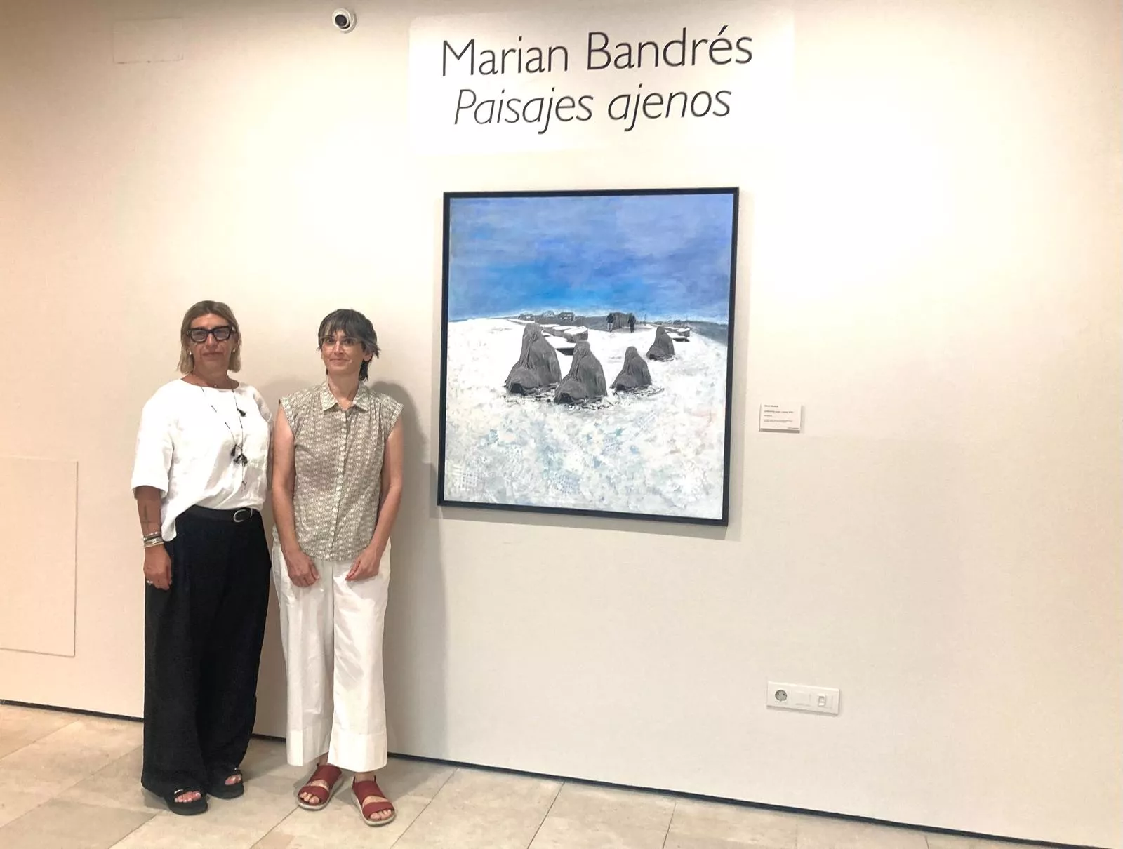 Exposición “Paisajes Ajenos” de Marian Bandrés en Tudela.