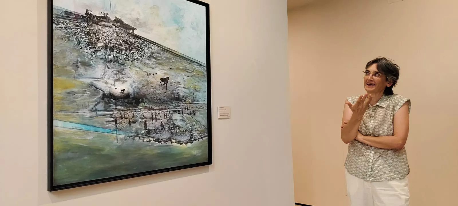 Exposición “Paisajes Ajenos” de Marian Bandrés en Tudela.