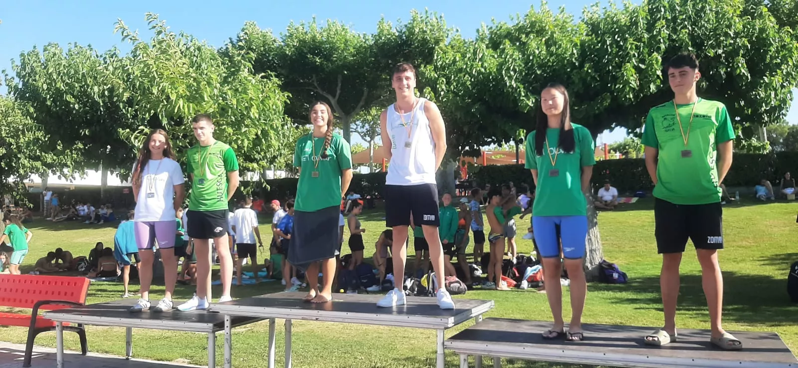 200 m. estilo libre junior masculino. Triplete Zoiti