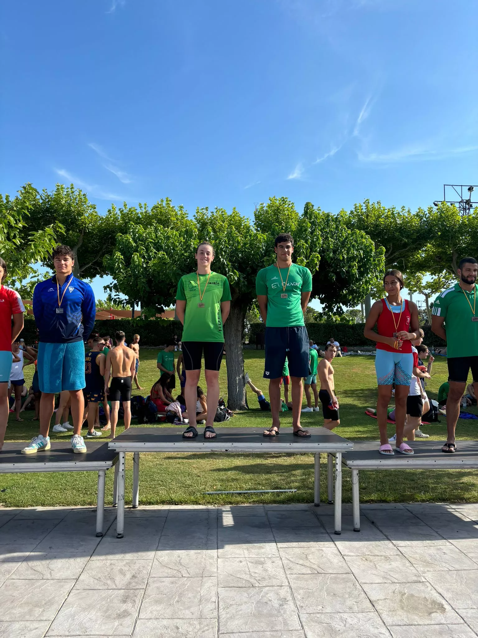 Loreto Serrano. Oro en los 50 m. braza absolutos