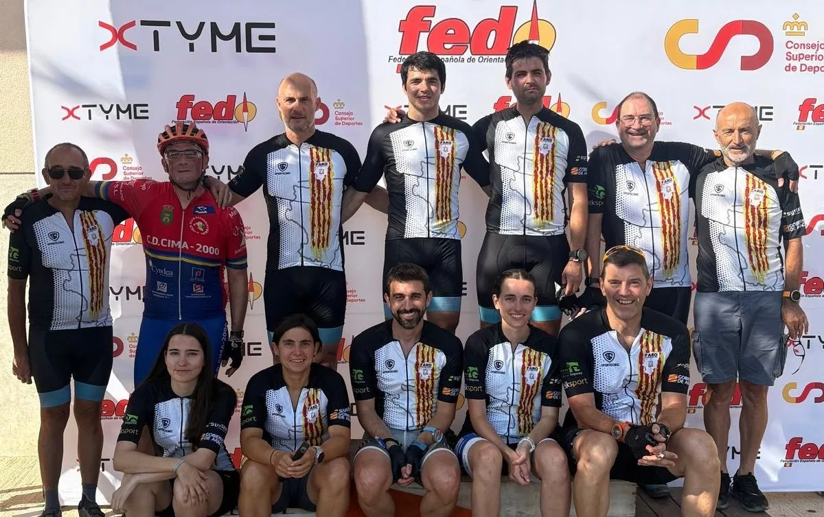 Gran tercer puesto de Peña Guara en el Nacional de orientación