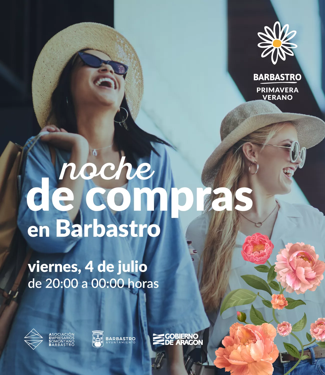 Noche de compras este 4 de julio