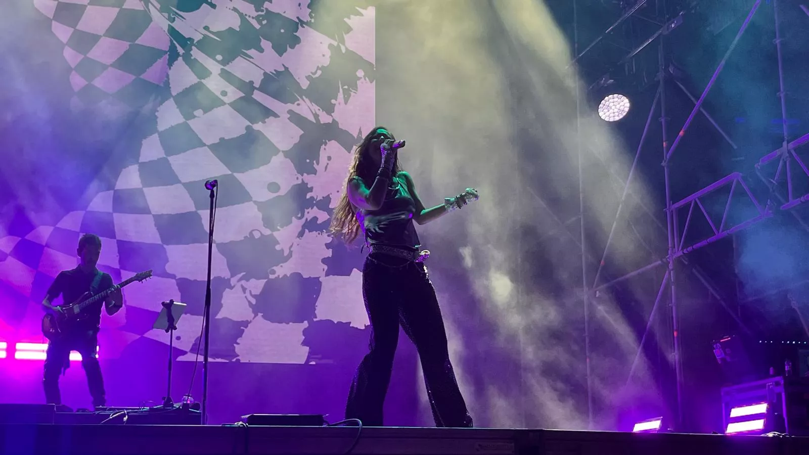 Nena Daconte en Dipufest. Foto Mercedes Manterola