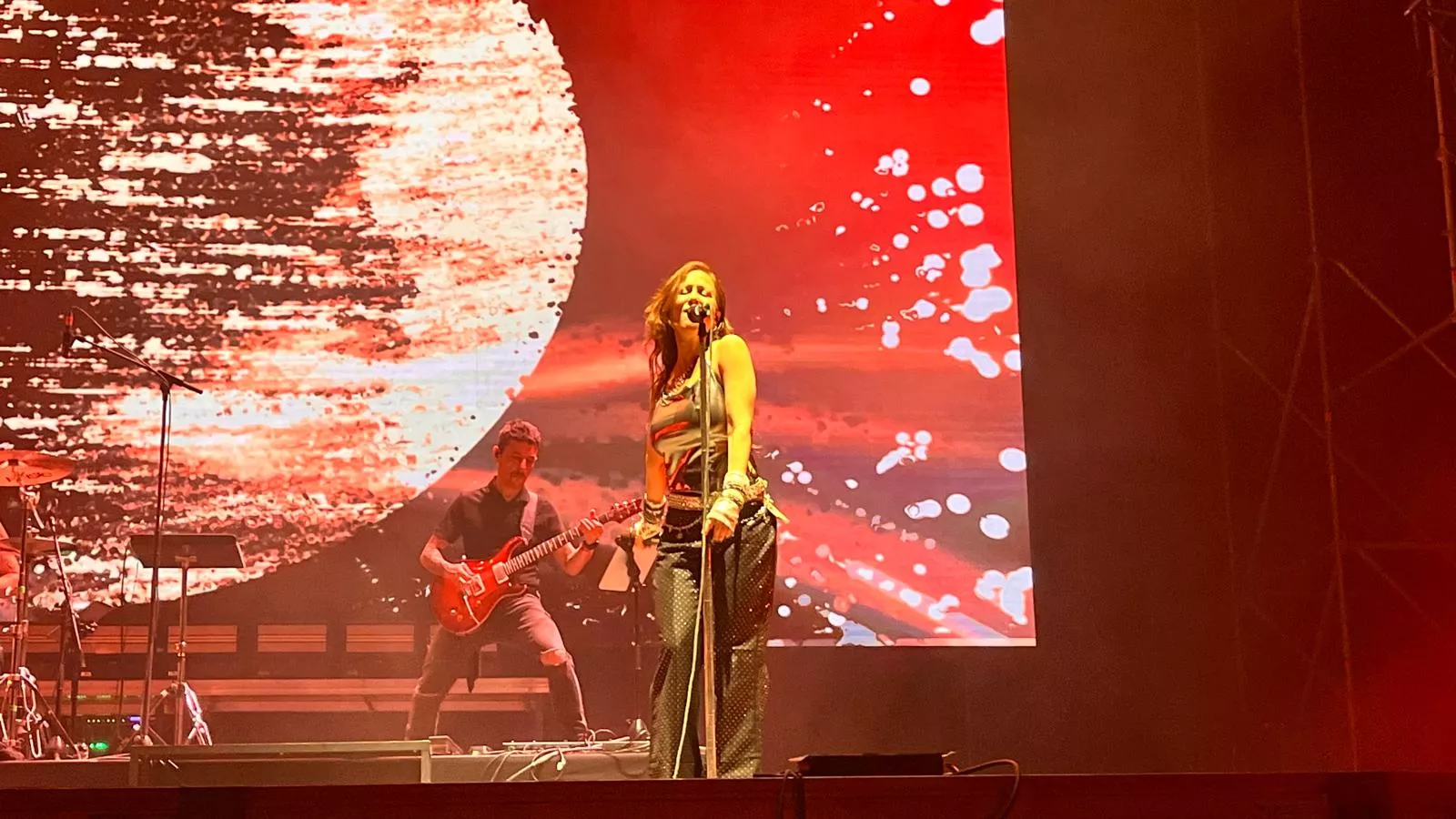 Nena Daconte en Dipufest. Foto Mercedes Manterola