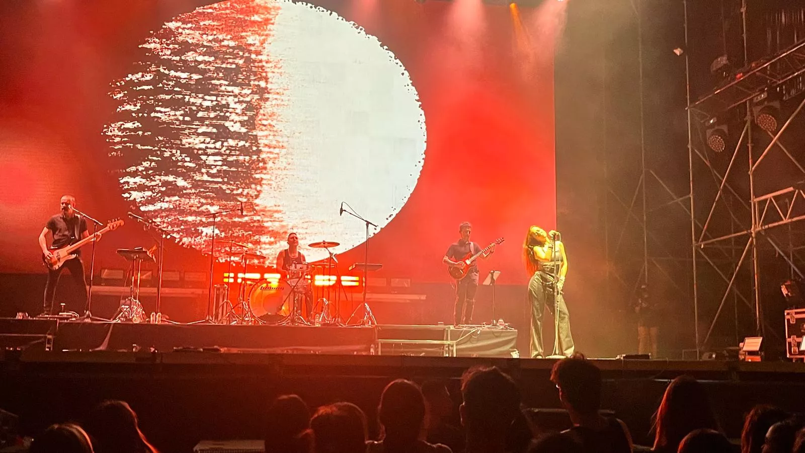 Nena Daconte en Dipufest. Foto Mercedes Manterola