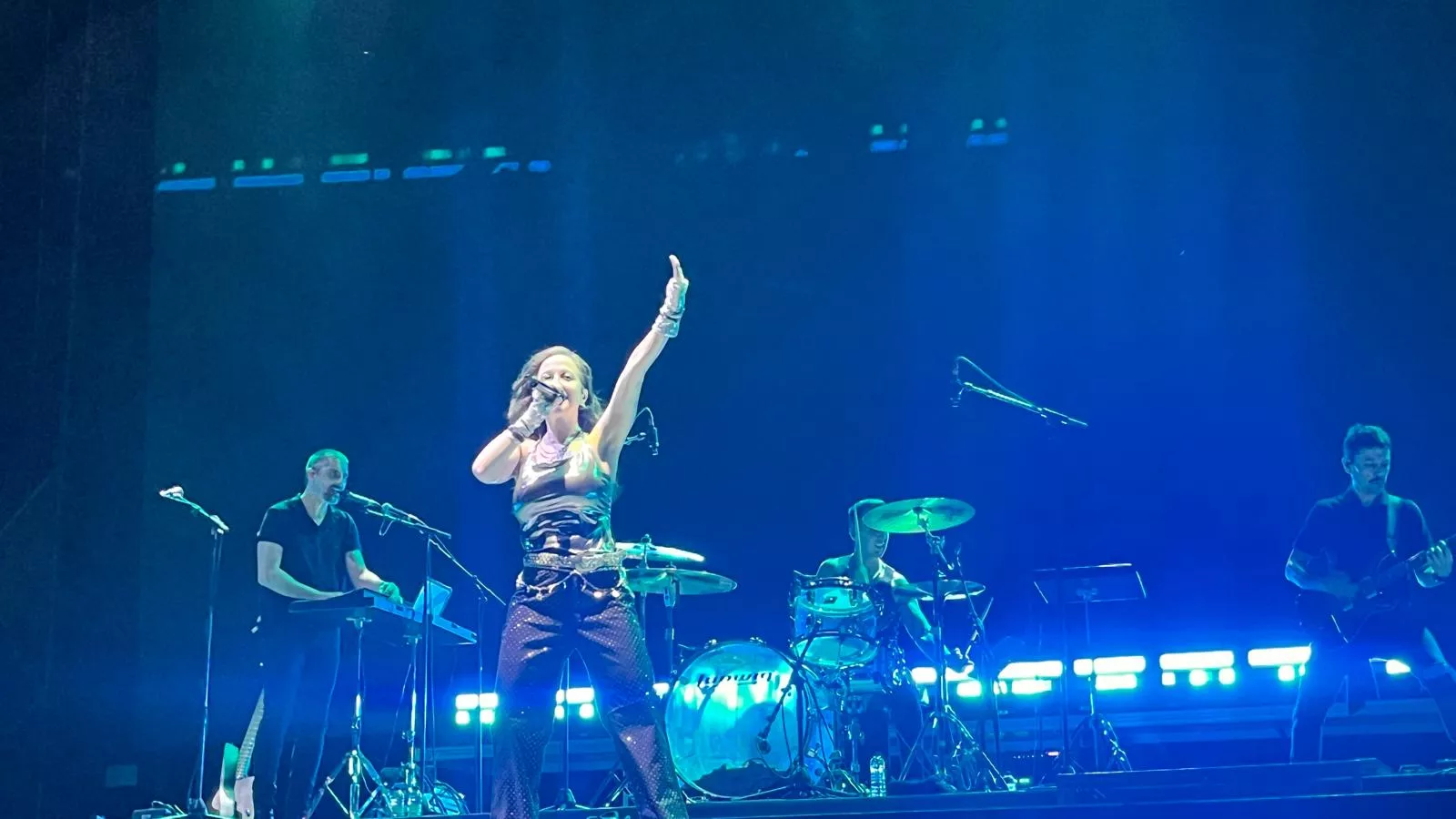 Nena Daconte en Dipufest. Foto Mercedes Manterola