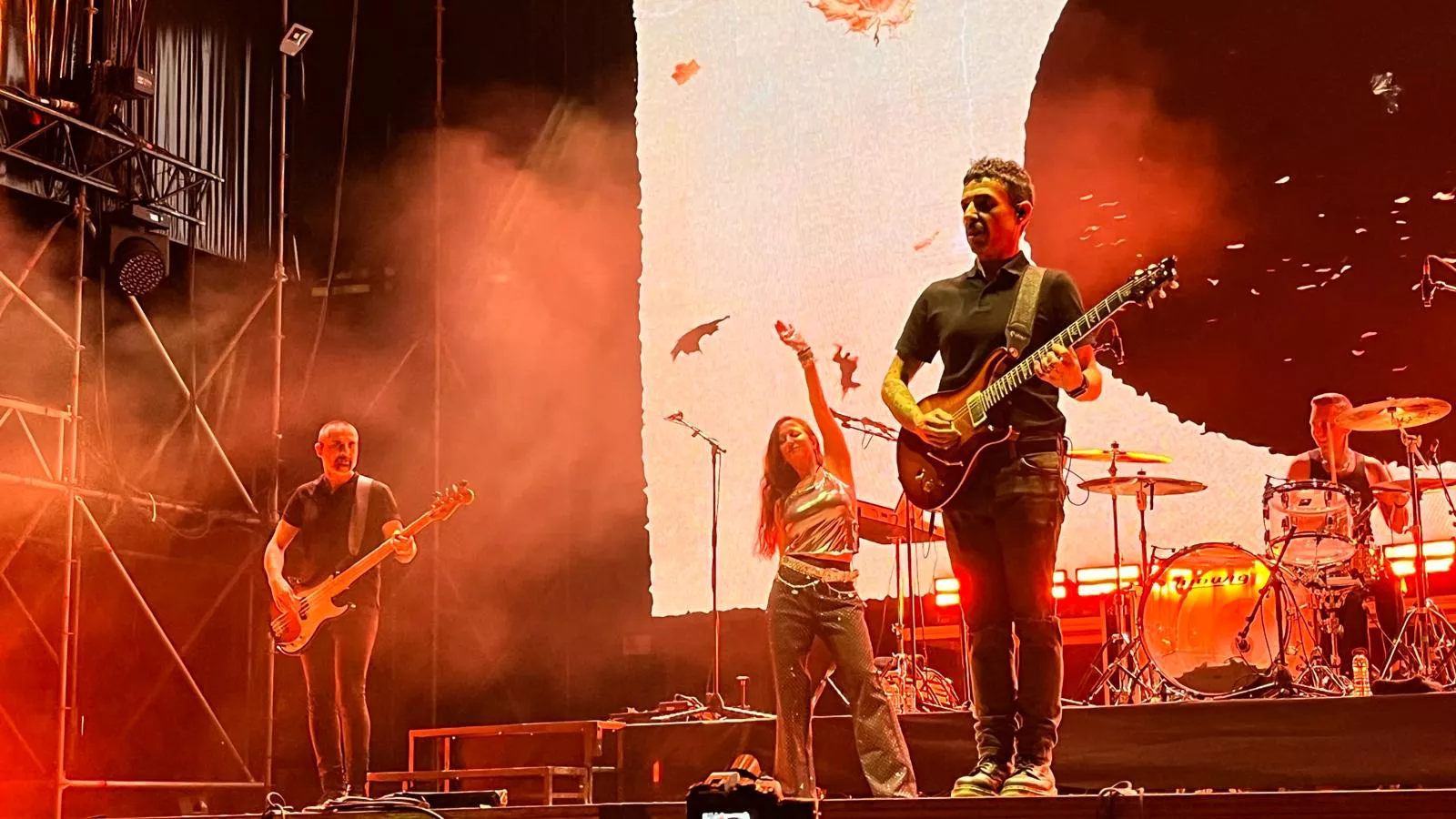 Nena Daconte en Dipufest. Foto Mercedes Manterola