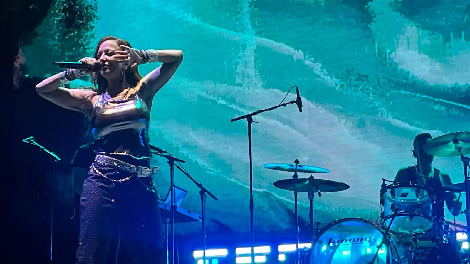 Nena Daconte en Dipufest. Foto Mercedes Manterola