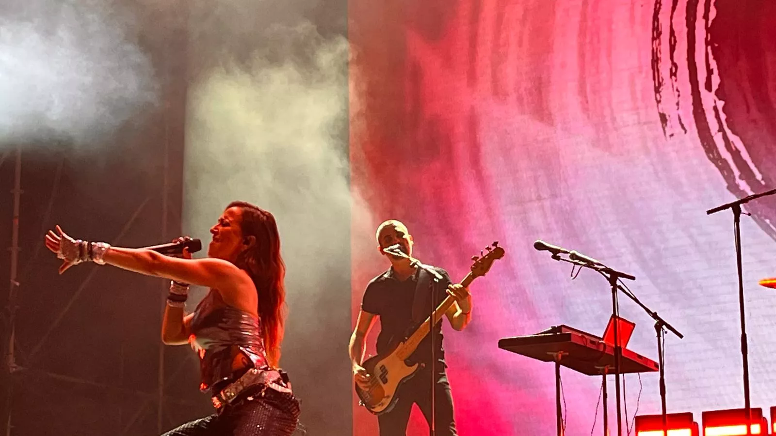 Nena Daconte en Dipufest. Foto Mercedes Manterola