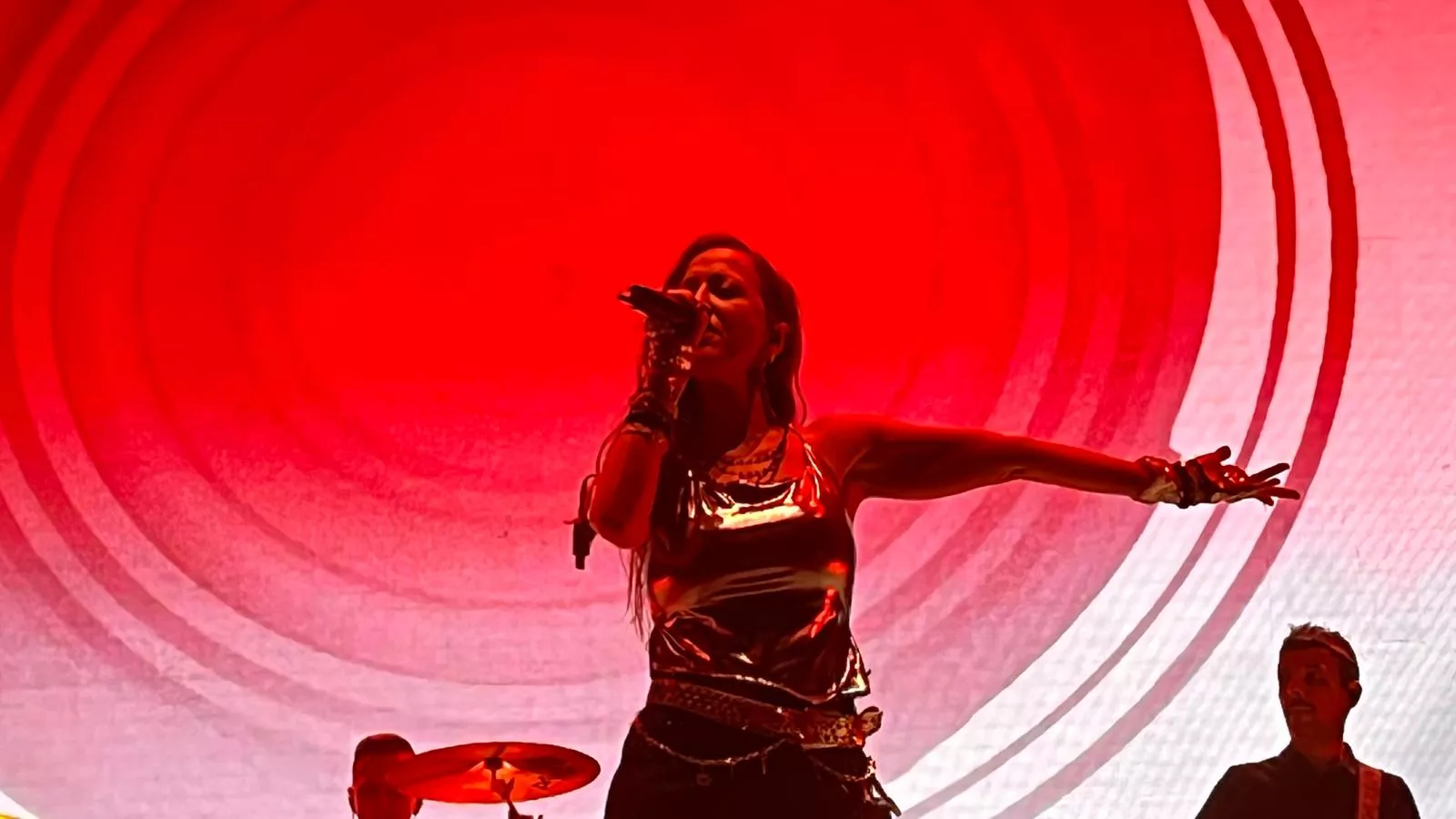 Nena Daconte en Dipufest. Foto Mercedes Manterola