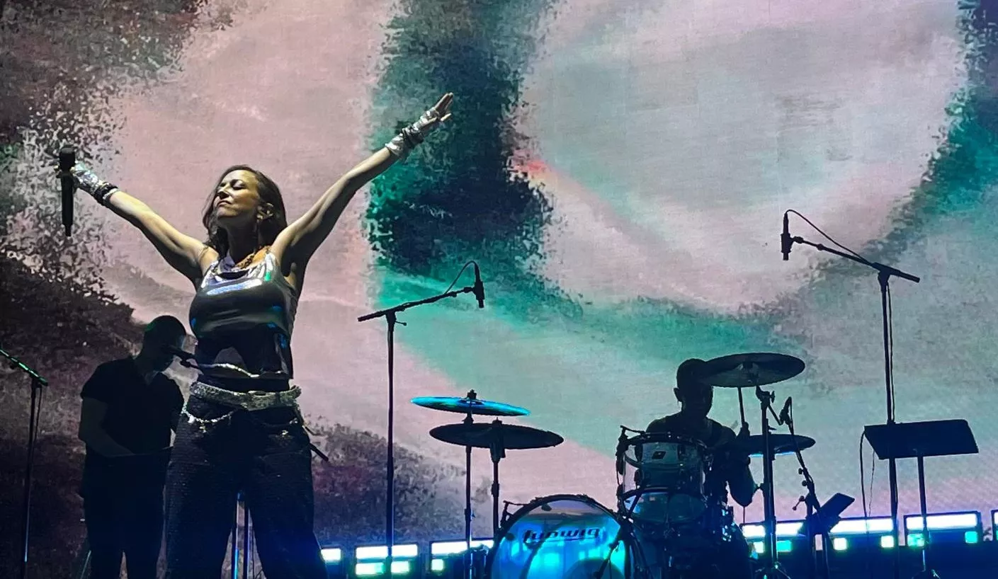 Nena Daconte en Dipufest. Foto Mercedes Manterola