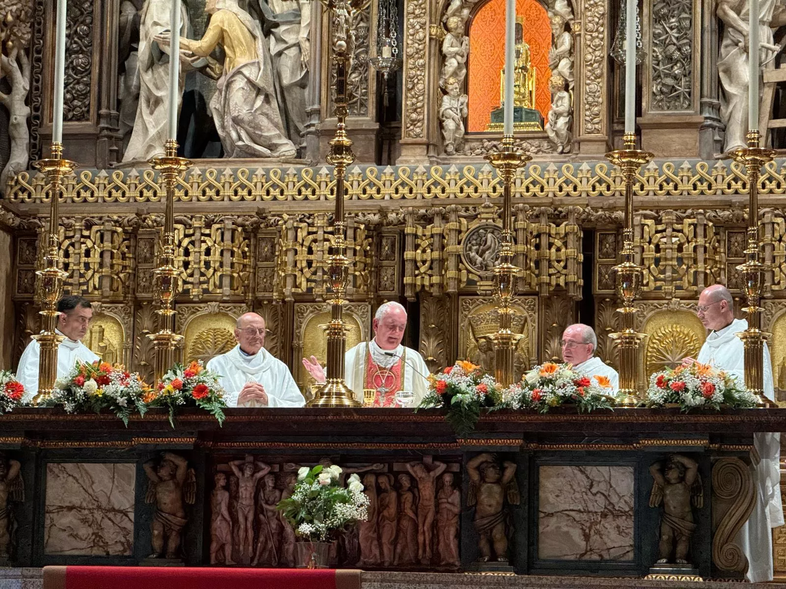 Celebración del 50 aniversario de Torreciudad presidida por el obispo Ángel Pérez