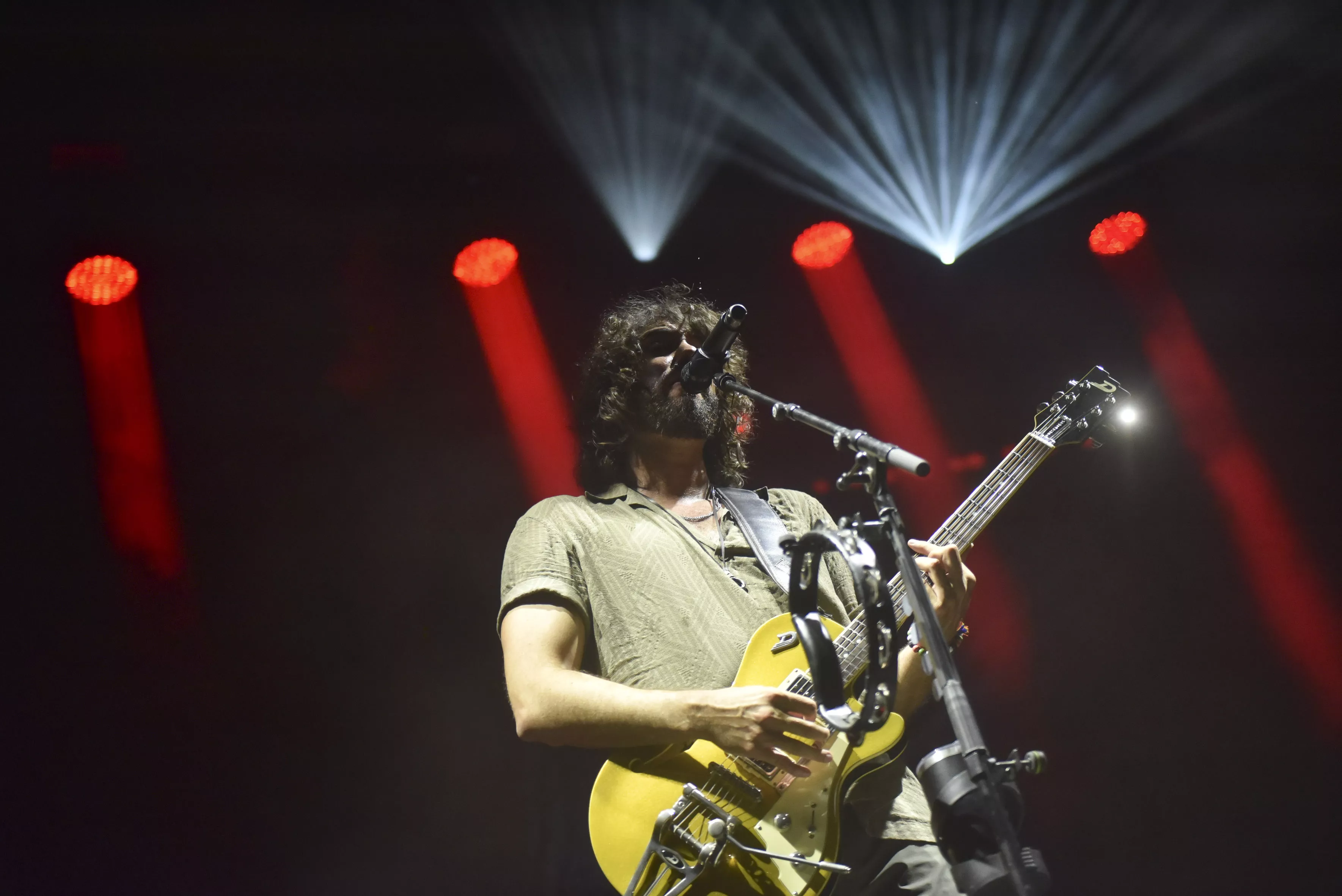 Mikel Izal en el Dipufest en Huesca. Foto Verónica Lacasa