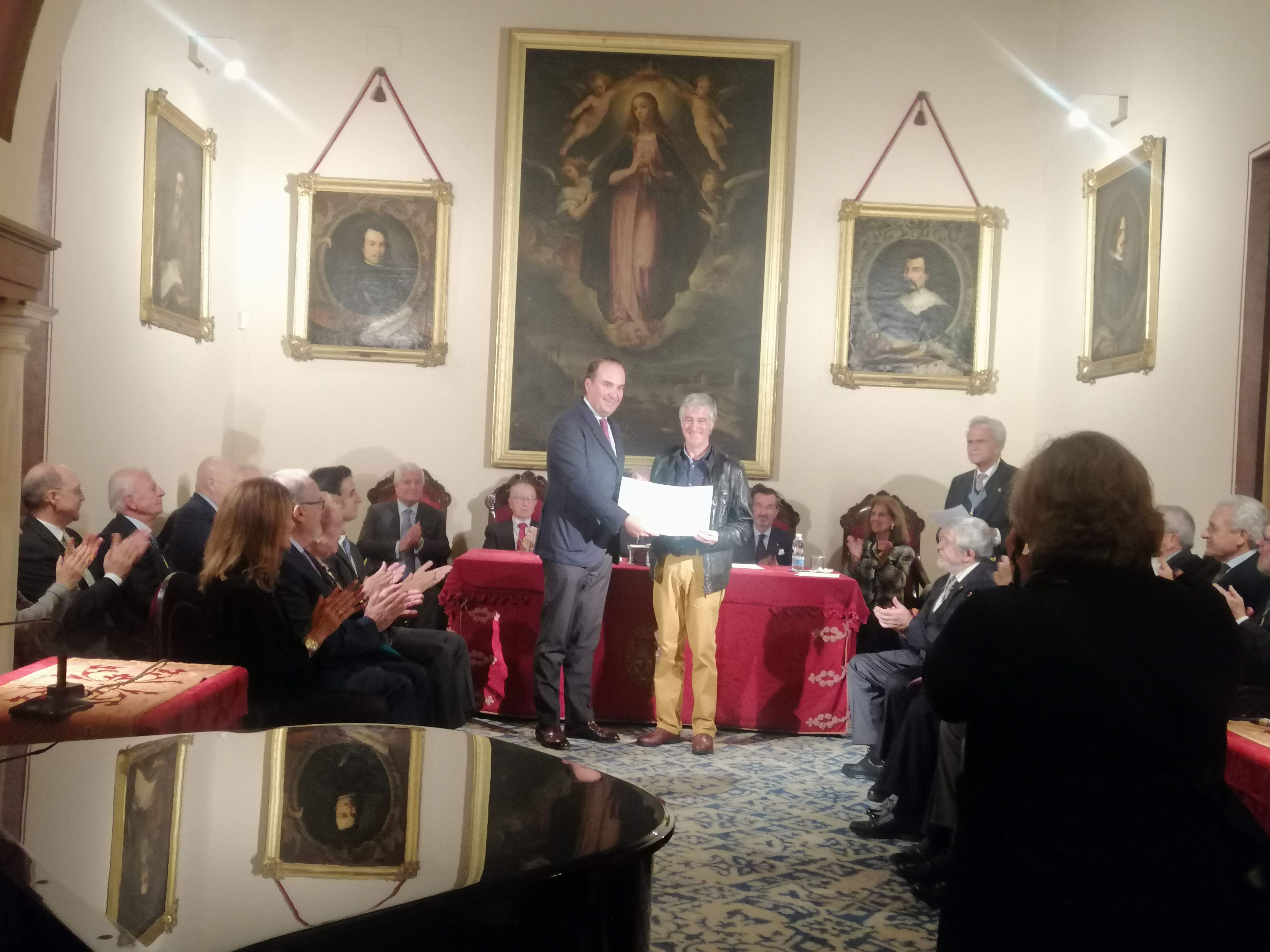 Entrega del premio en Sevilla, 2022