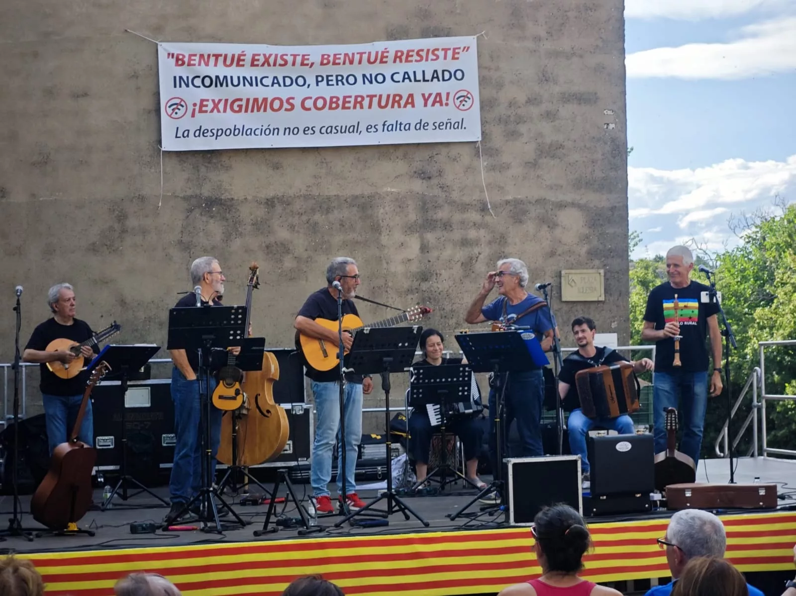 La Ronda de Boltaña en Bentué de Rasal.