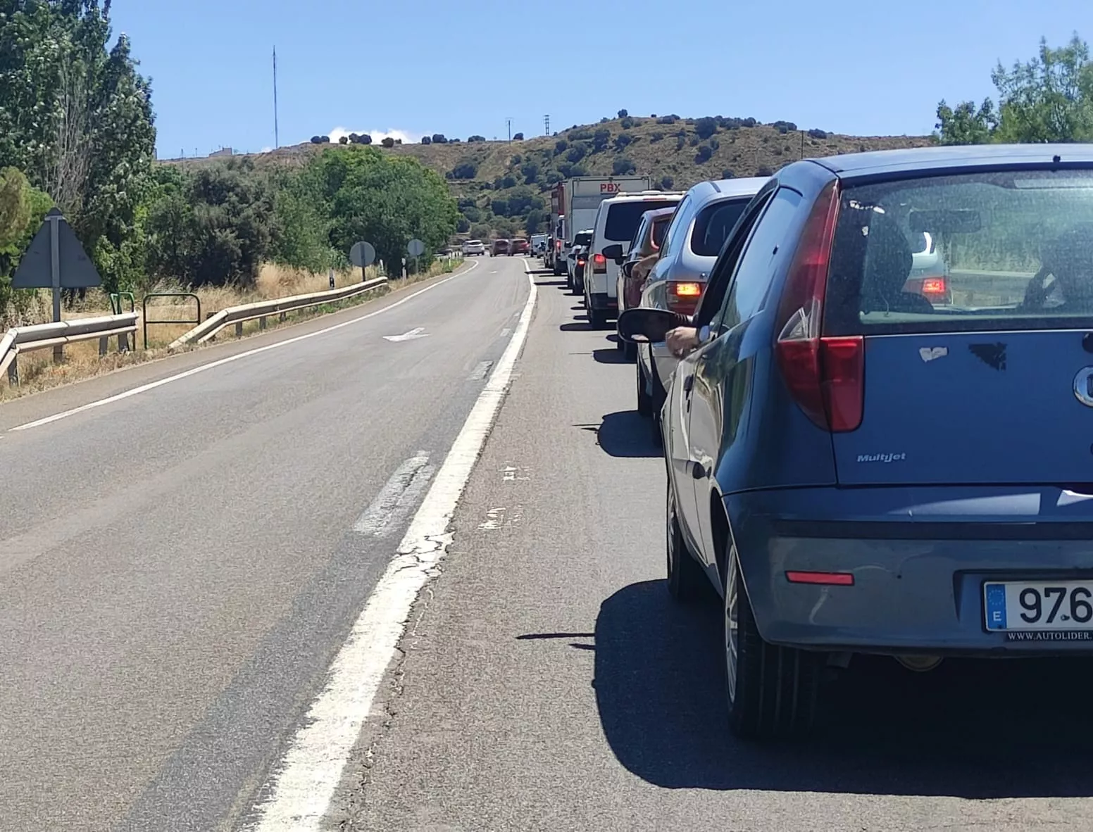 Retención en Estrecho Quinto. Foto Fernando Paúles