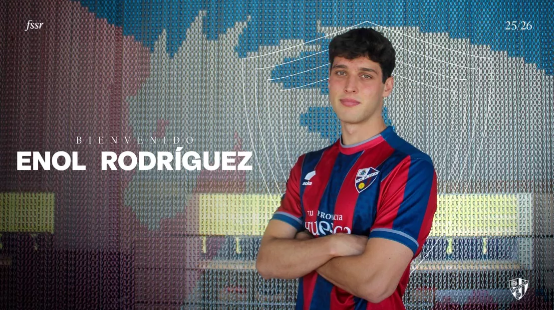 Enol Rodríguez, nuevo jugador del Huesca