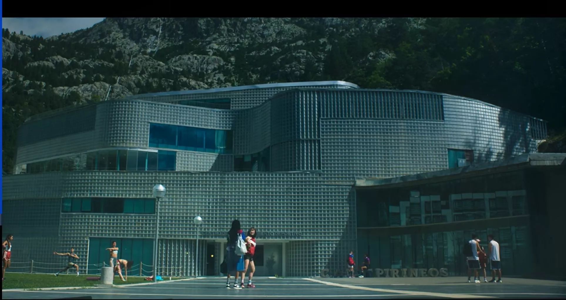 El Balneario de Panticosa, donde se grabaron las escenas exteriores de Olympo