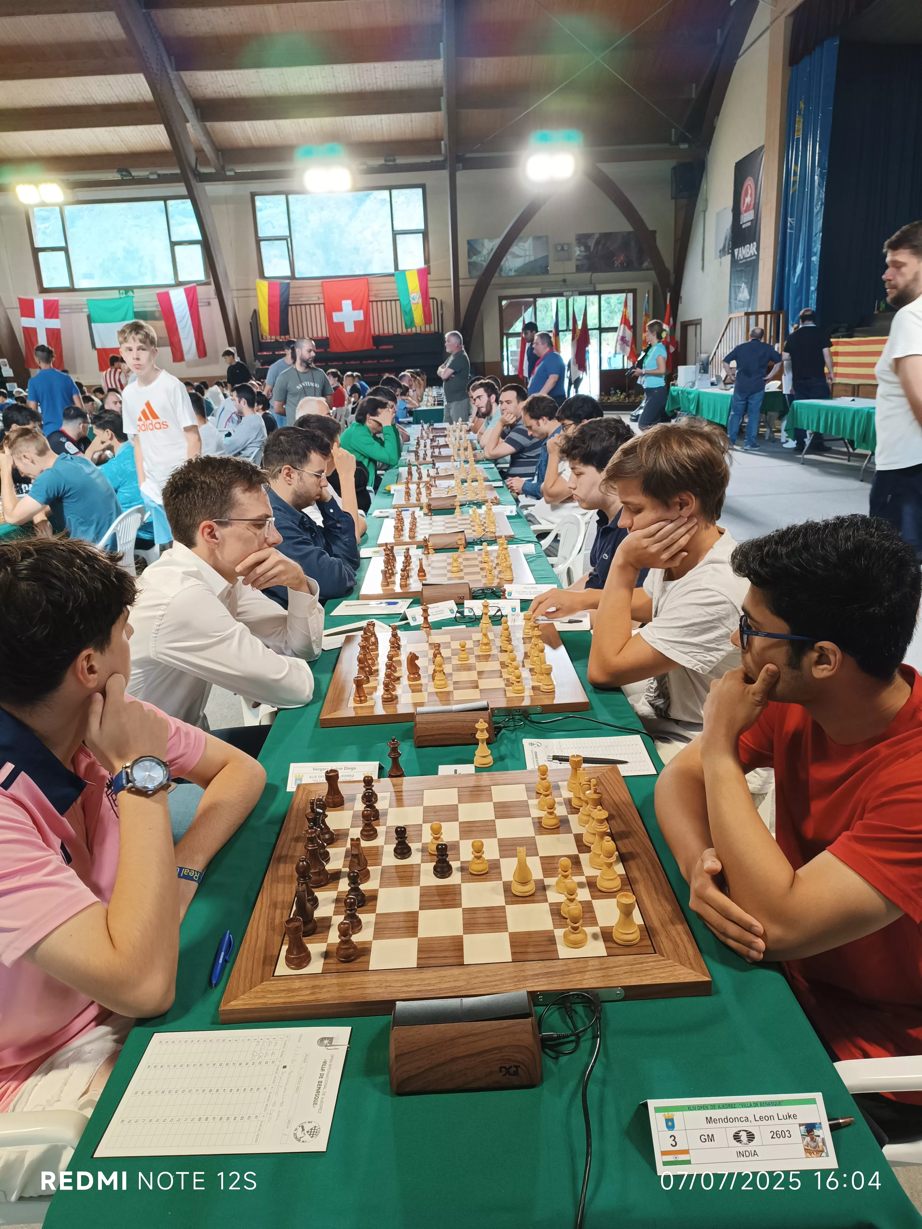 La jornada ha sido propicia para las tablas.