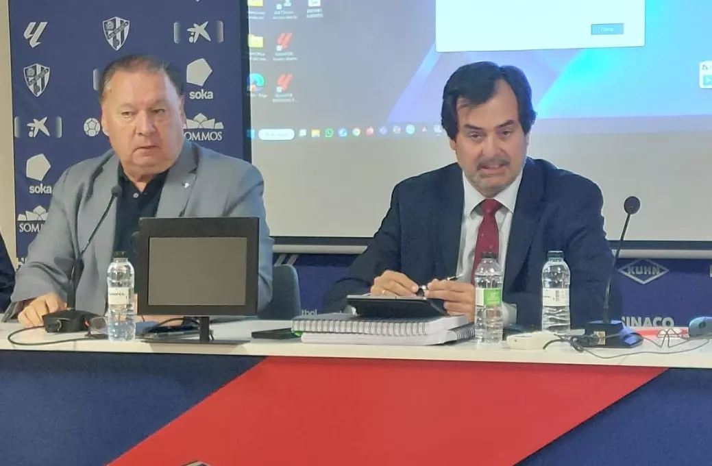 Agustín Lasaosa y Ricardo Mur, presidente y consejero delegado