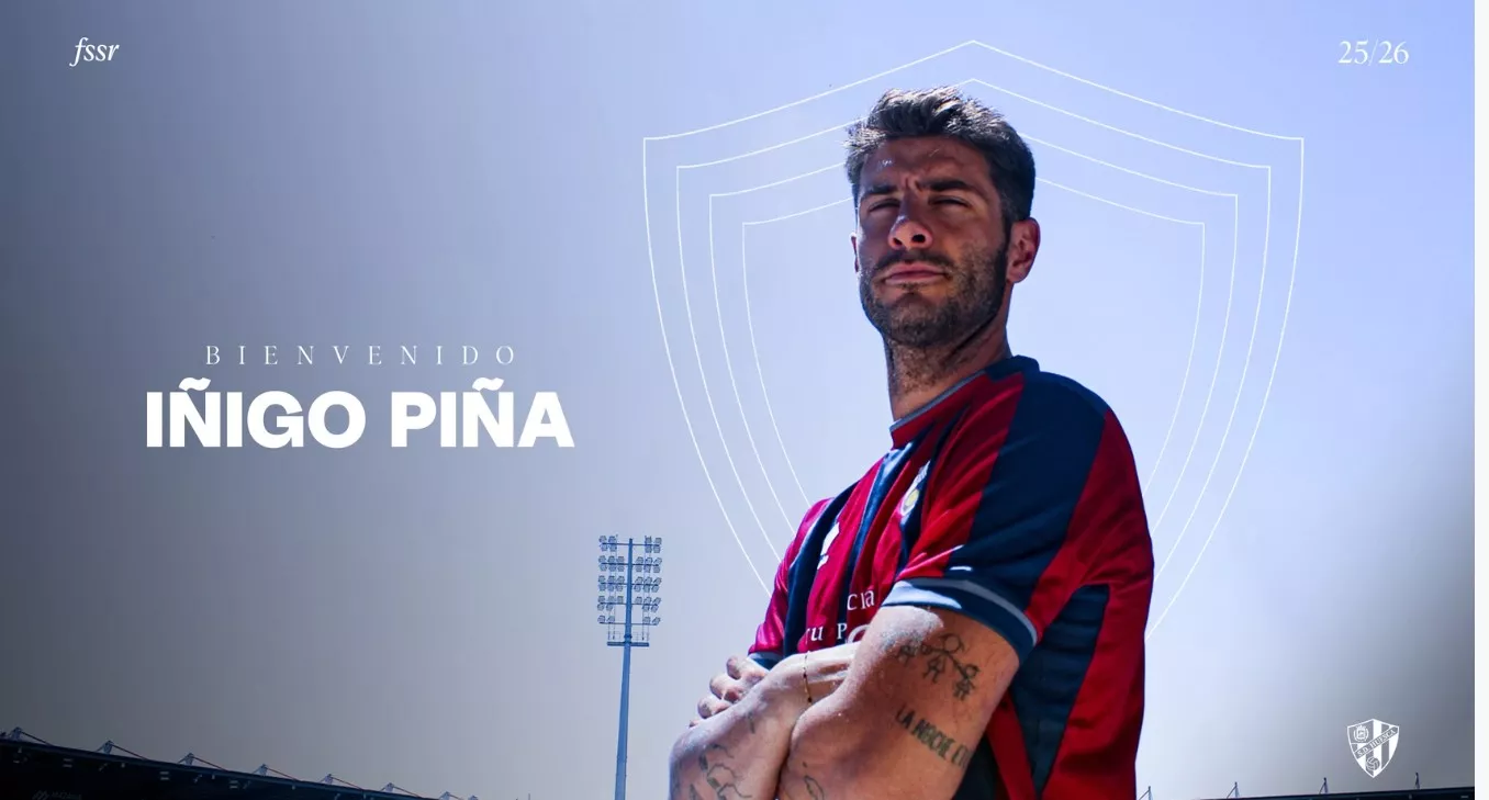 Íñigo Piña, nuevo defensa para el Huesca