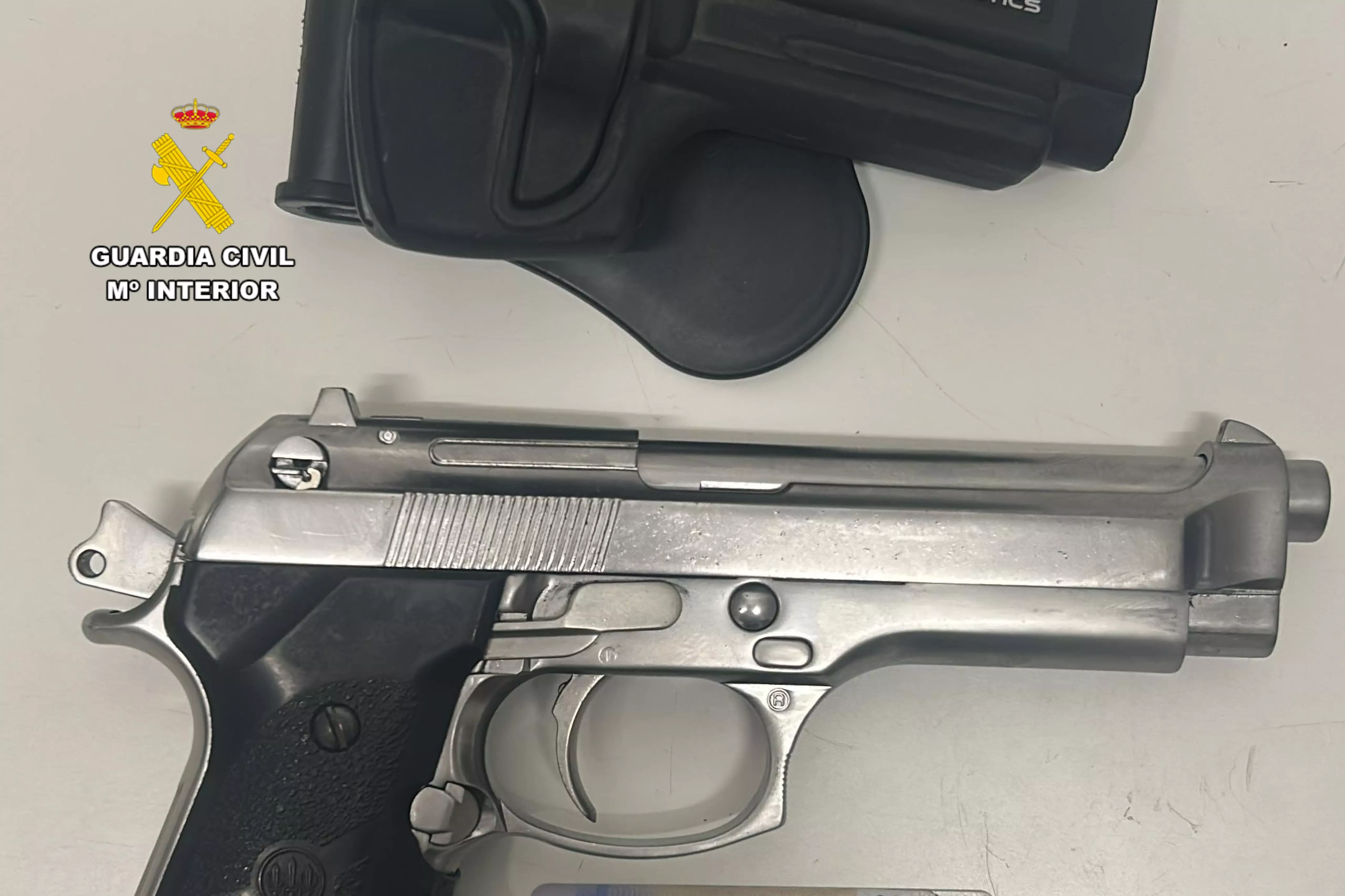 Armas incautadas en Fraga