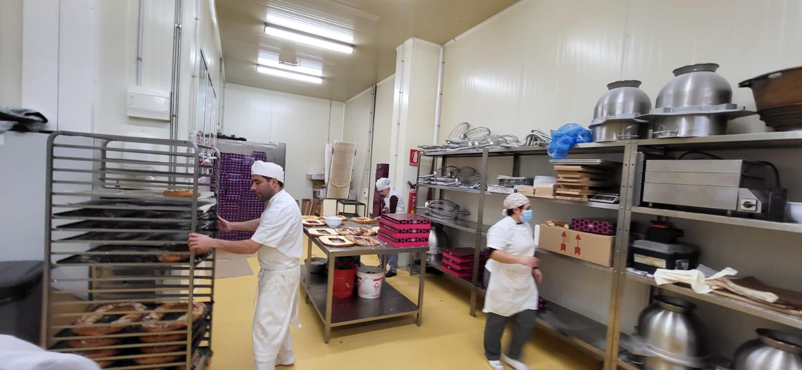 Zona de relleno de los roscones