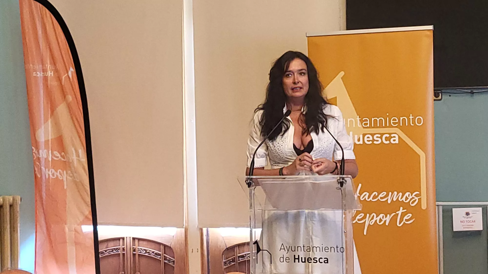 Homenaje a los presidentes y personal del Patronato Municipal de Deportes de Huesca