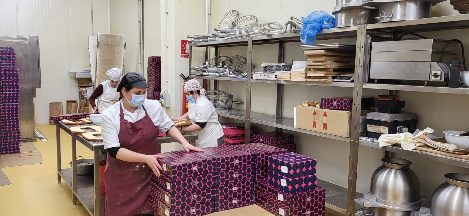 Intensidad en el trabajo en el obrador