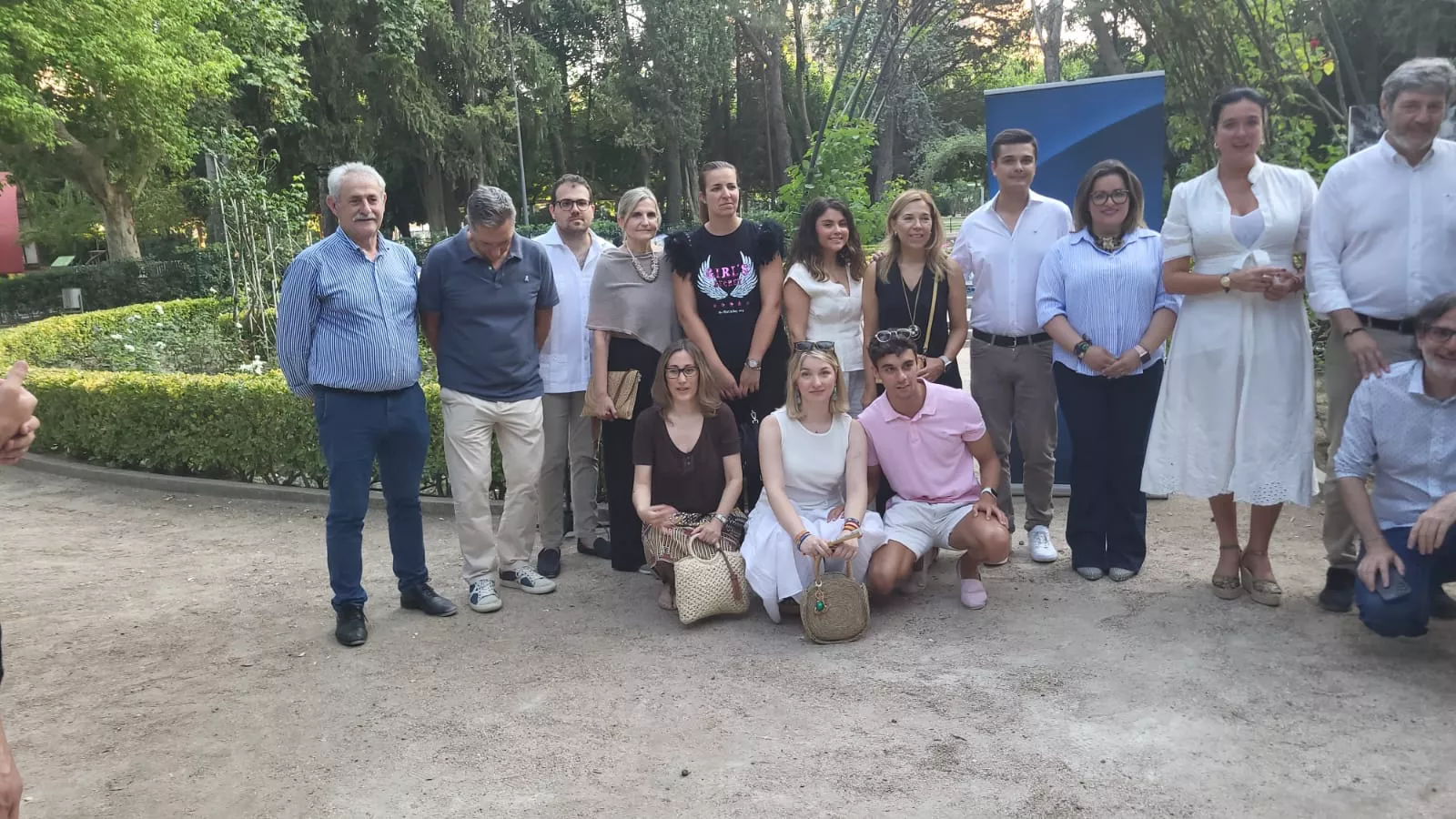 Homenaje a Miguel Ángel Blanco en la Rosaleda del Parque Miguel Servet de Huesca