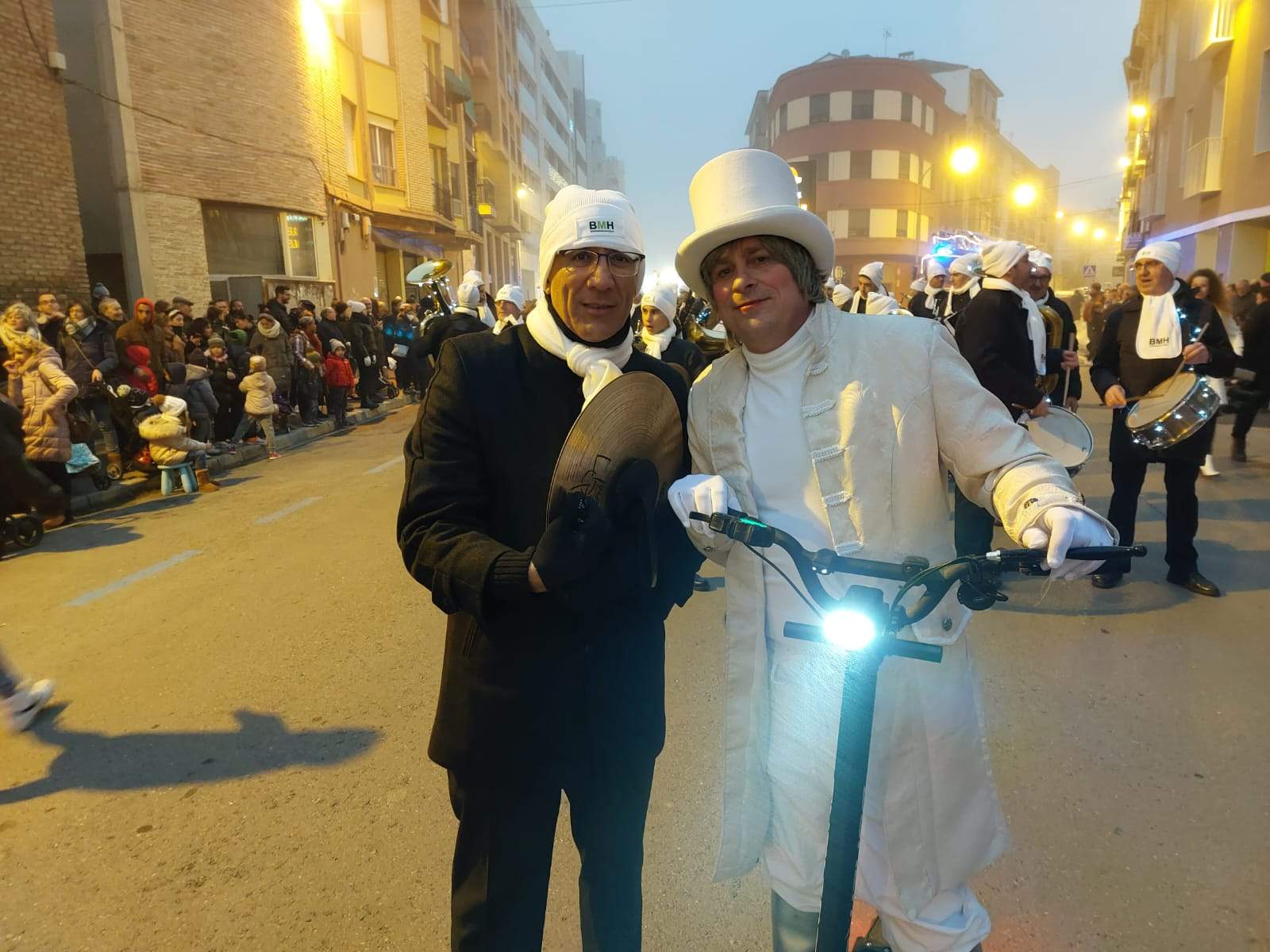 Cabalgata de los Reyes Magos de Oriente en Huesca. Foto Javier García Antón