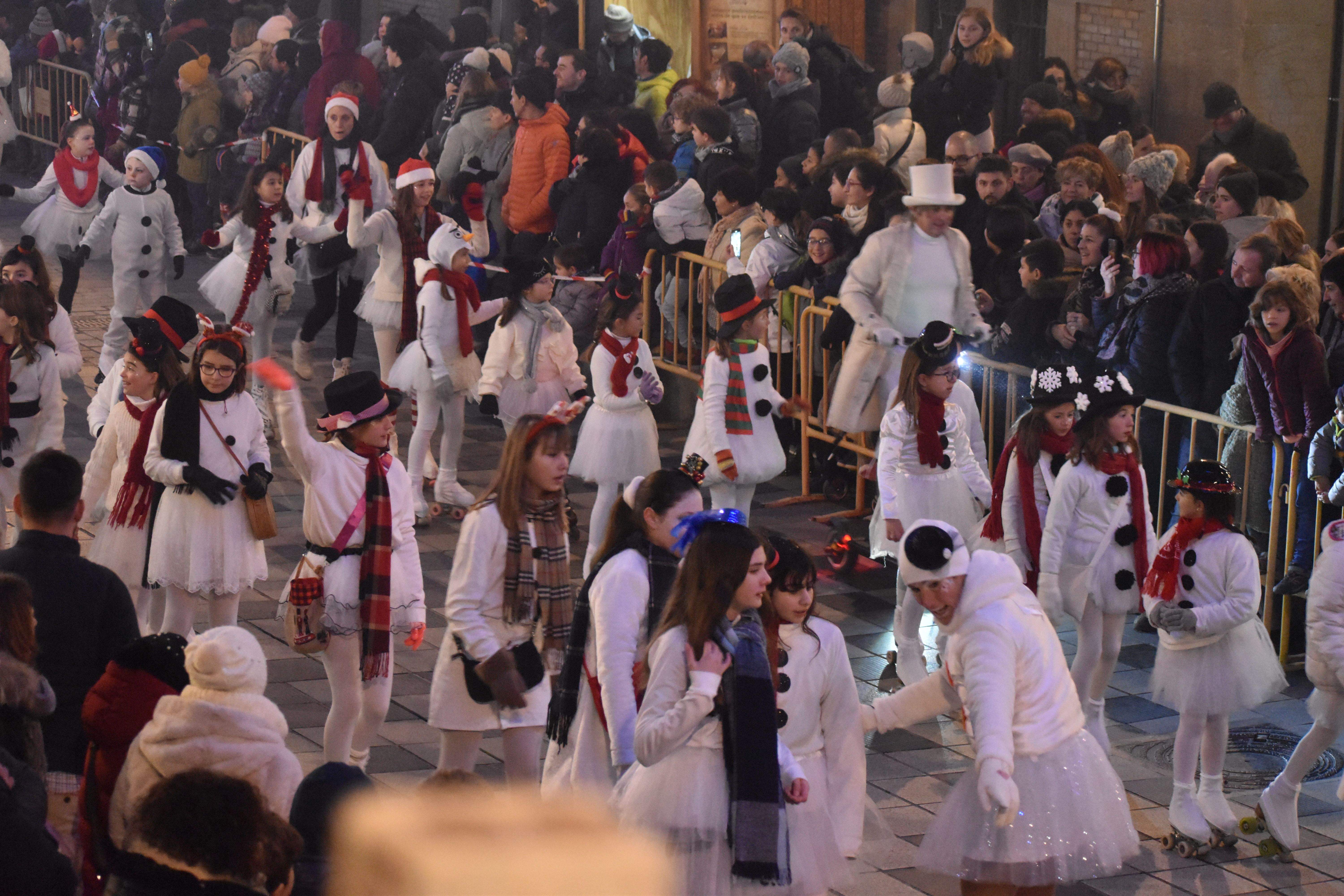 Cabalgata de los Reyes Magos de Oriente en Huesca. Foto Carlos Jalle