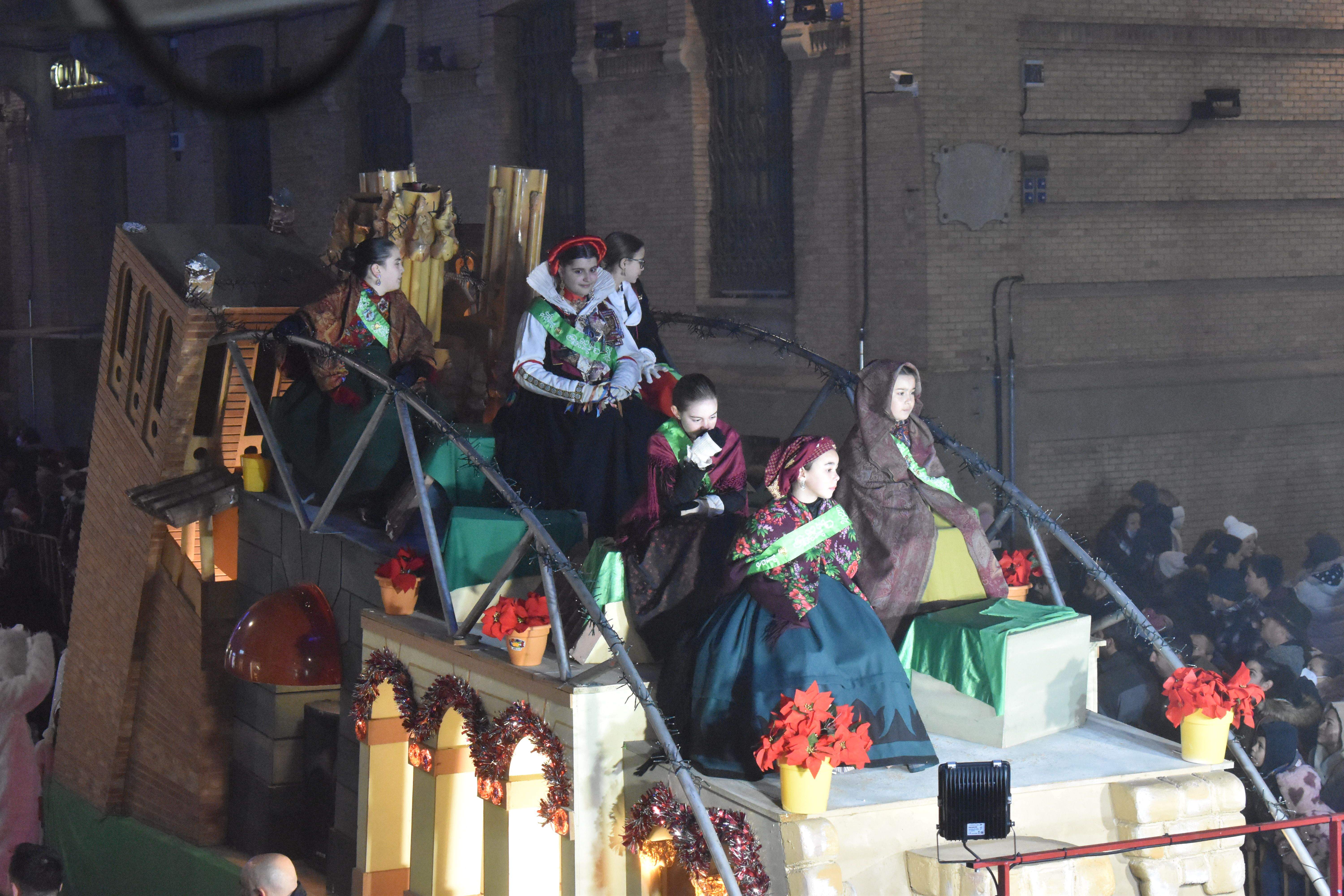 Cabalgata de los Reyes Magos de Oriente en Huesca. Foto Carlos Jalle